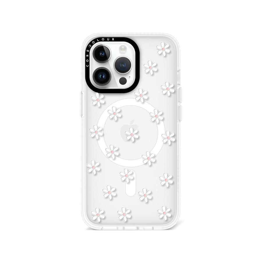 iPhone 13 Pro White Flower Mini Phone Case MagSafe Compatible - CORECOLOUR AU