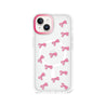 iPhone 14 Pink Ribbon Mini Phone Case MagSafe Compatible 