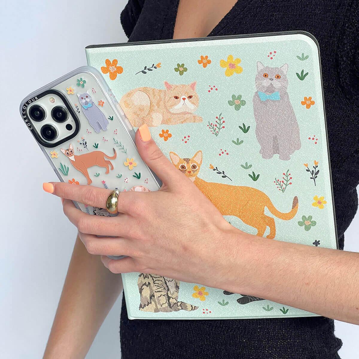 iPhone 14 Plus A Purr-fect Day Phone Case Magsafe Compatible 
