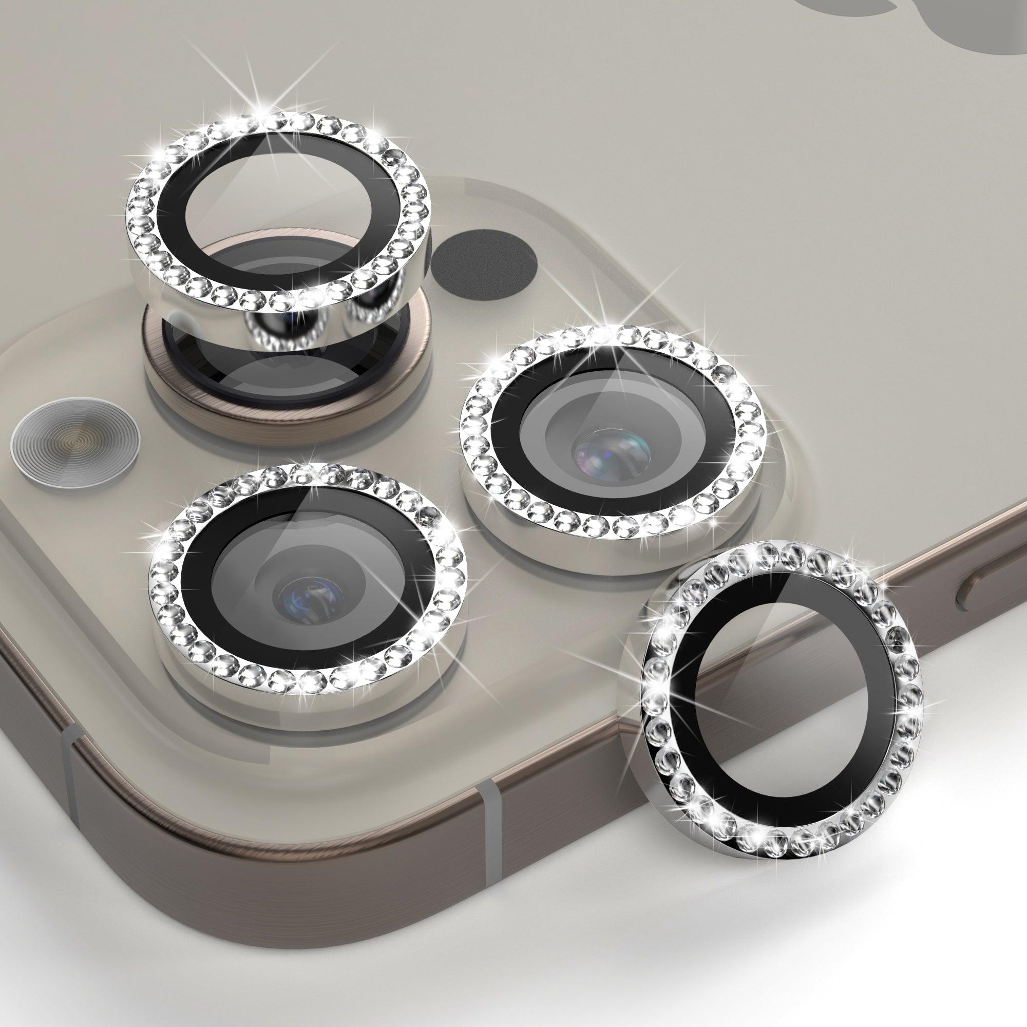 iPhone 14 Plus Camera Lens Bling Silver - CORECOLOUR