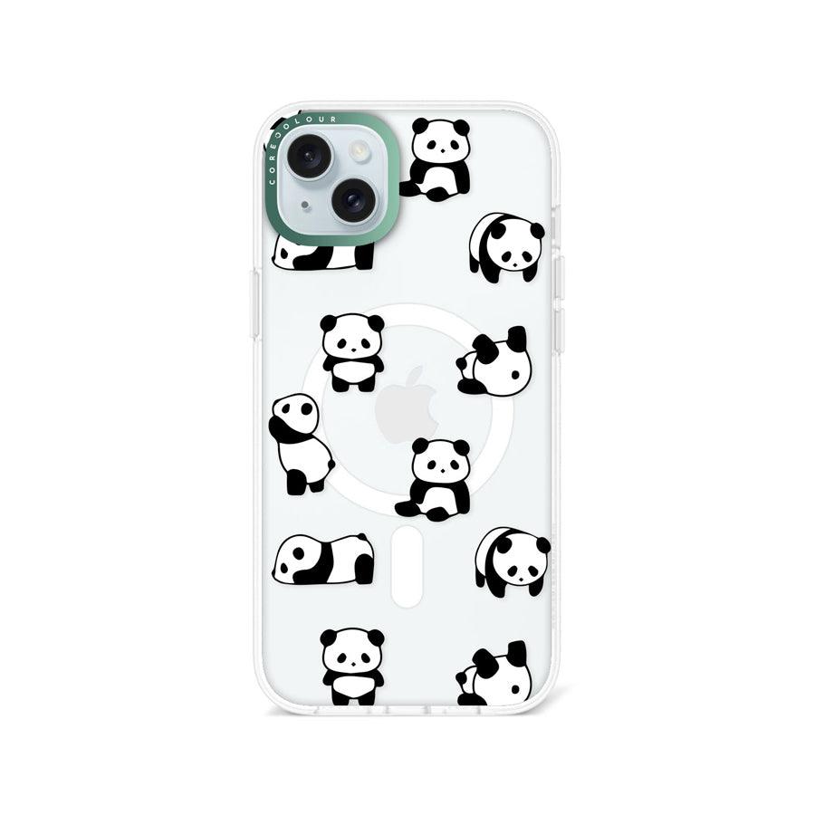 iPhone 14 Plus Moving Panda Phone Case MagSafe Compatible 