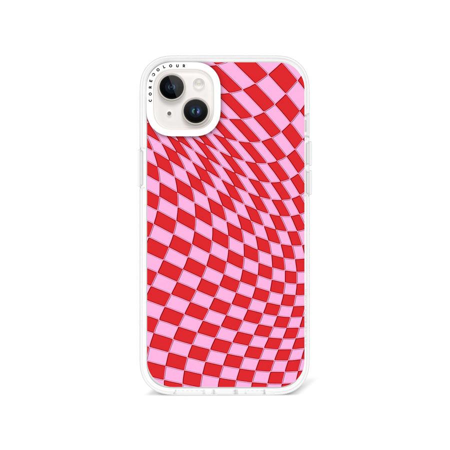 iPhone 14 Plus Raspberry Rouge Phone Case 