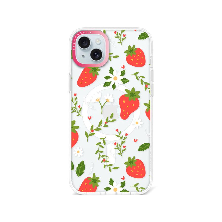 iPhone 14 Plus Strawberry Flower Phone Case MagSafe Compatible - CORECOLOUR AU