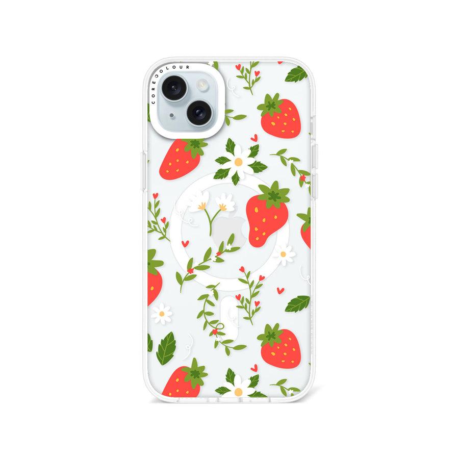 iPhone 14 Plus Strawberry Flower Phone Case MagSafe Compatible - CORECOLOUR AU