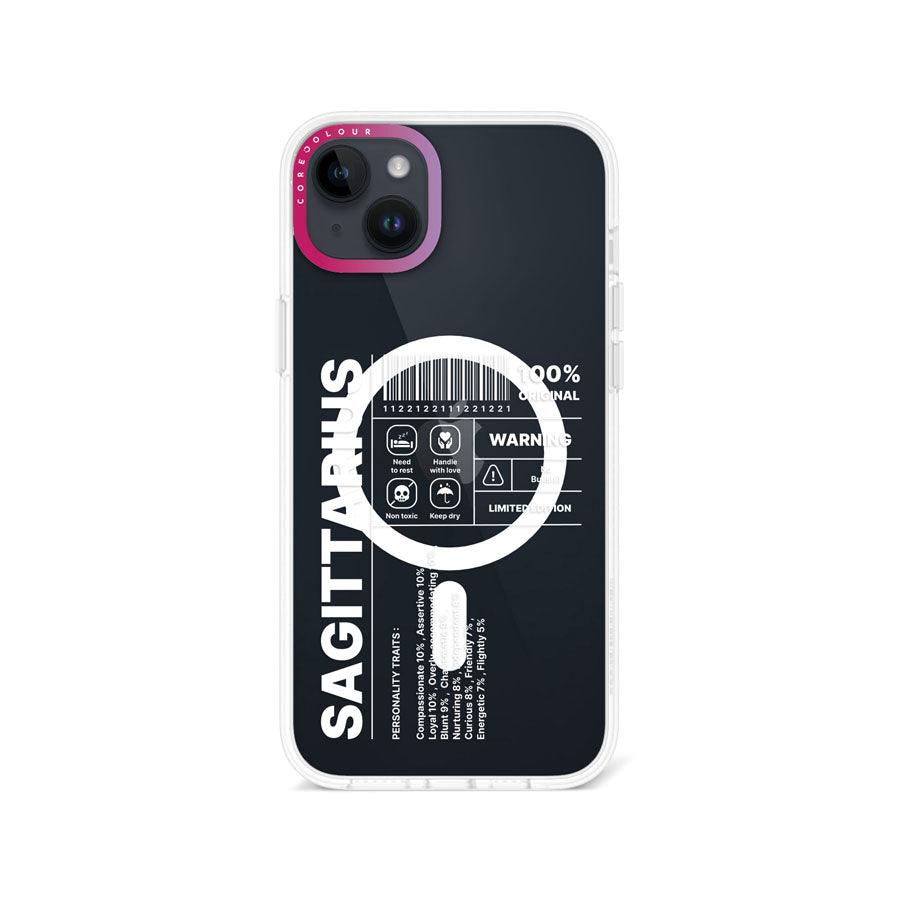 iPhone 14 Plus Warning Sagittarius Phone Case MagSafe Compatible 