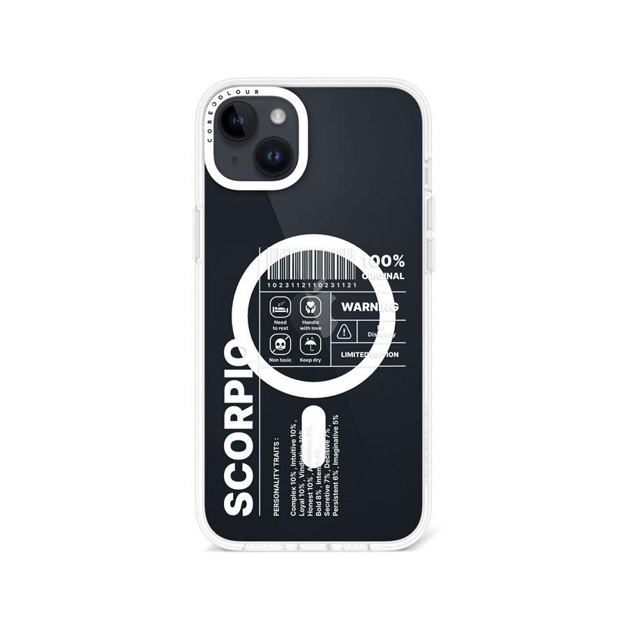 iPhone 14 Plus Warning Scorpio Phone Case MagSafe Compatible 