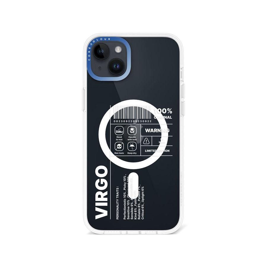iPhone 14 Plus Warning Virgo Phone Case MagSafe Compatible 