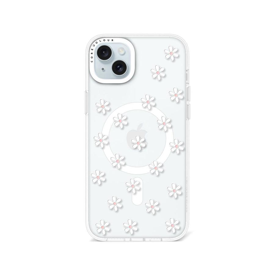 iPhone 14 Plus White Flower Mini Phone Case MagSafe Compatible - CORECOLOUR AU