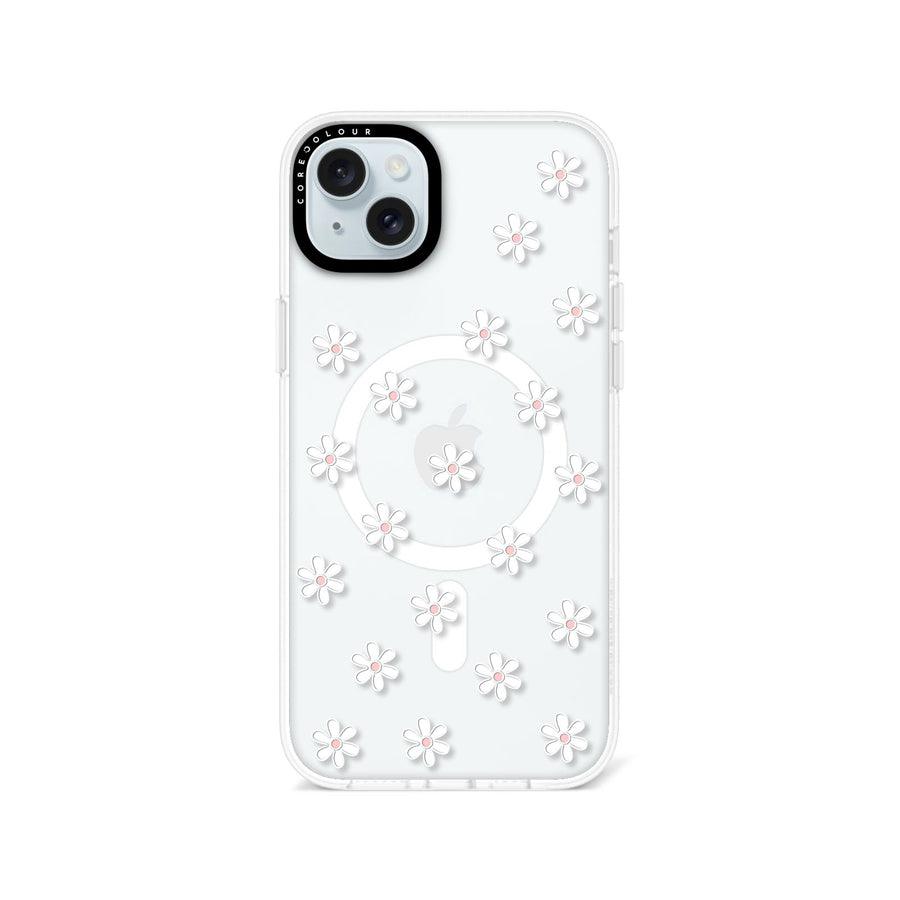 iPhone 14 Plus White Flower Mini Phone Case MagSafe Compatible - CORECOLOUR AU