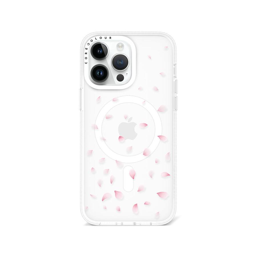 iPhone 14 Pro Max Cherry Blossom Petals Phone Case MagSafe Compatible - CORECOLOUR AU