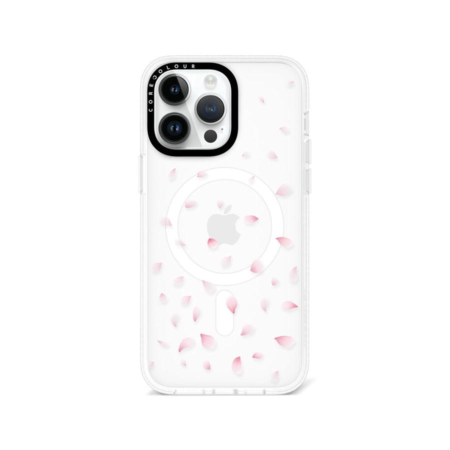 iPhone 14 Pro Max Cherry Blossom Petals Phone Case MagSafe Compatible - CORECOLOUR AU