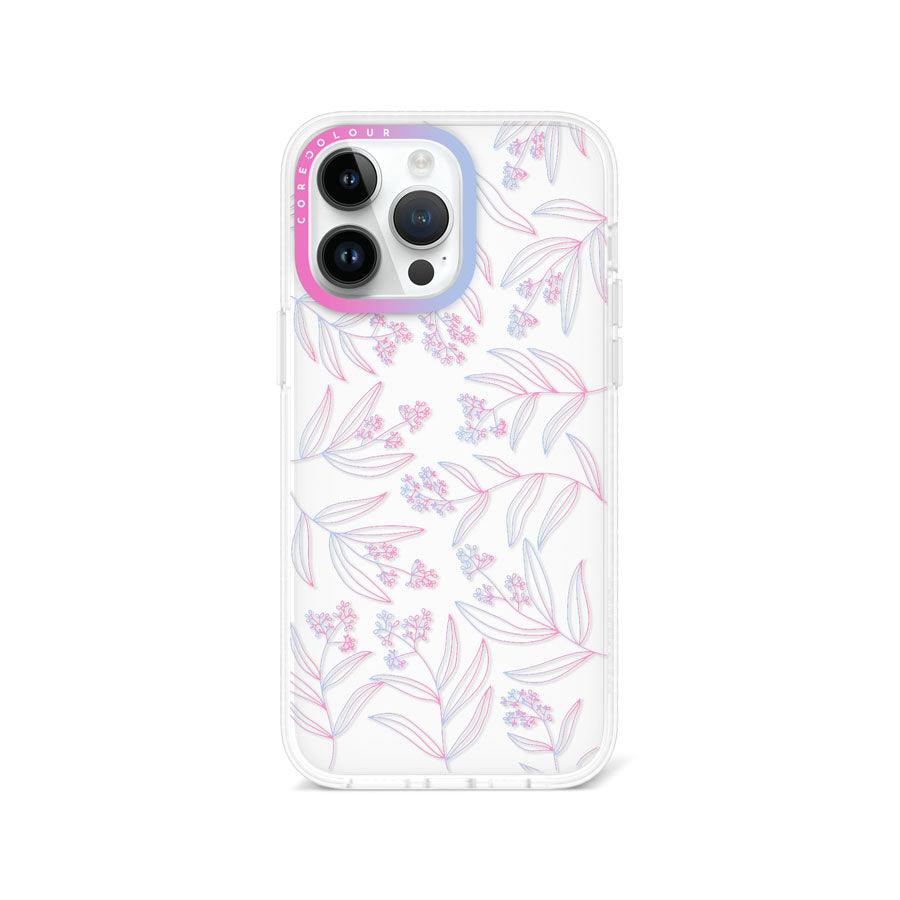 iPhone 14 Pro Max Mauve Leaf Phone Case 