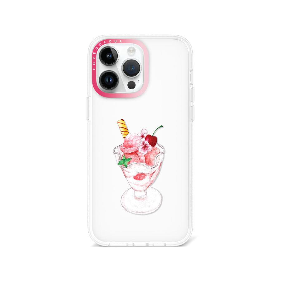 iPhone 14 Pro Max Minty Cherry Parfait Phone Case 