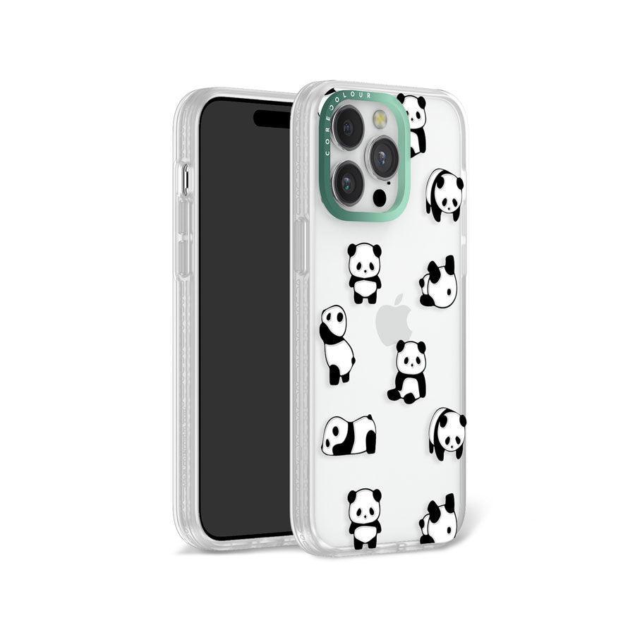 iPhone 14 Pro Max Moving Panda Phone Case MagSafe Compatible 