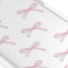 iPhone 14 Pro Max Pink Ribbon Minimal Line Phone Case MagSafe Compatible 