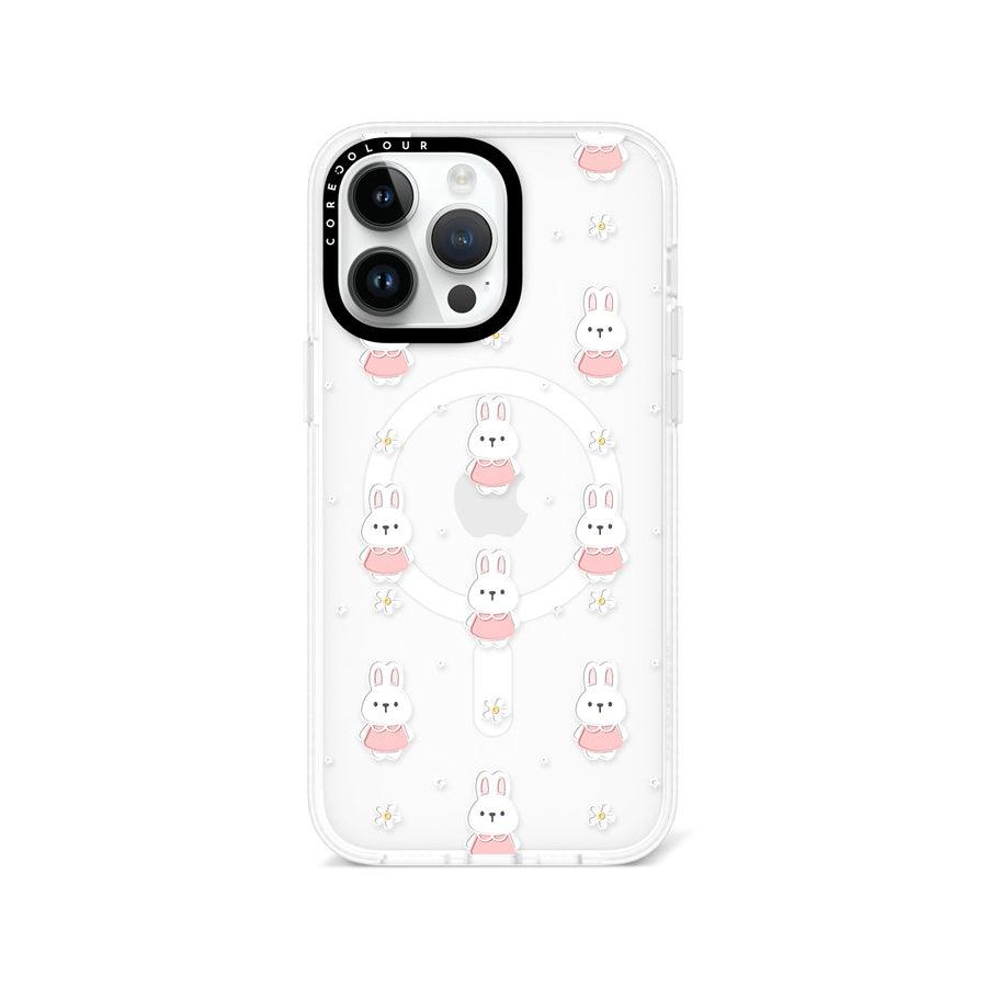 iPhone 14 Pro Max Rabbit in Pink Phone Case MagSafe Compatible - CORECOLOUR AU