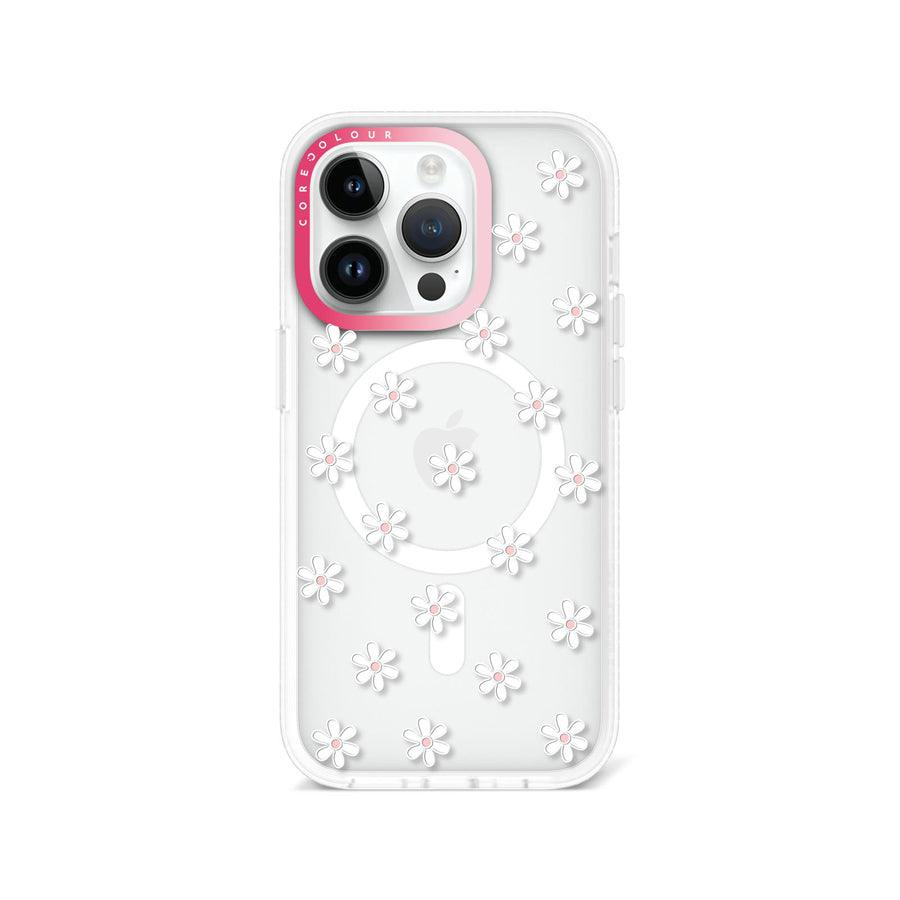 iPhone 14 Pro White Flower Mini Phone Case MagSafe Compatible - CORECOLOUR AU