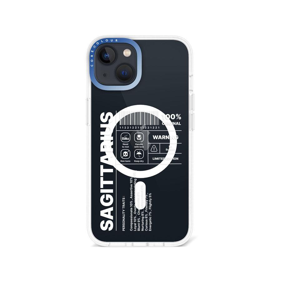 iPhone 14 Warning Sagittarius Phone Case MagSafe Compatible 
