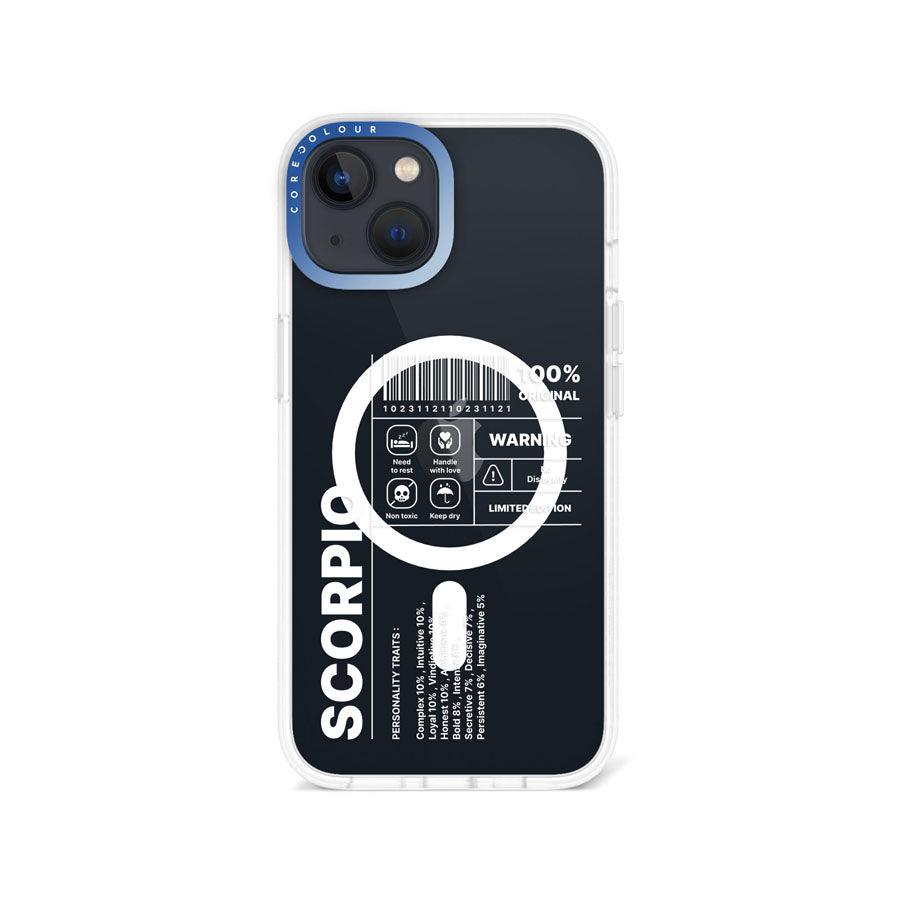 iPhone 14 Warning Scorpio Phone Case MagSafe Compatible 