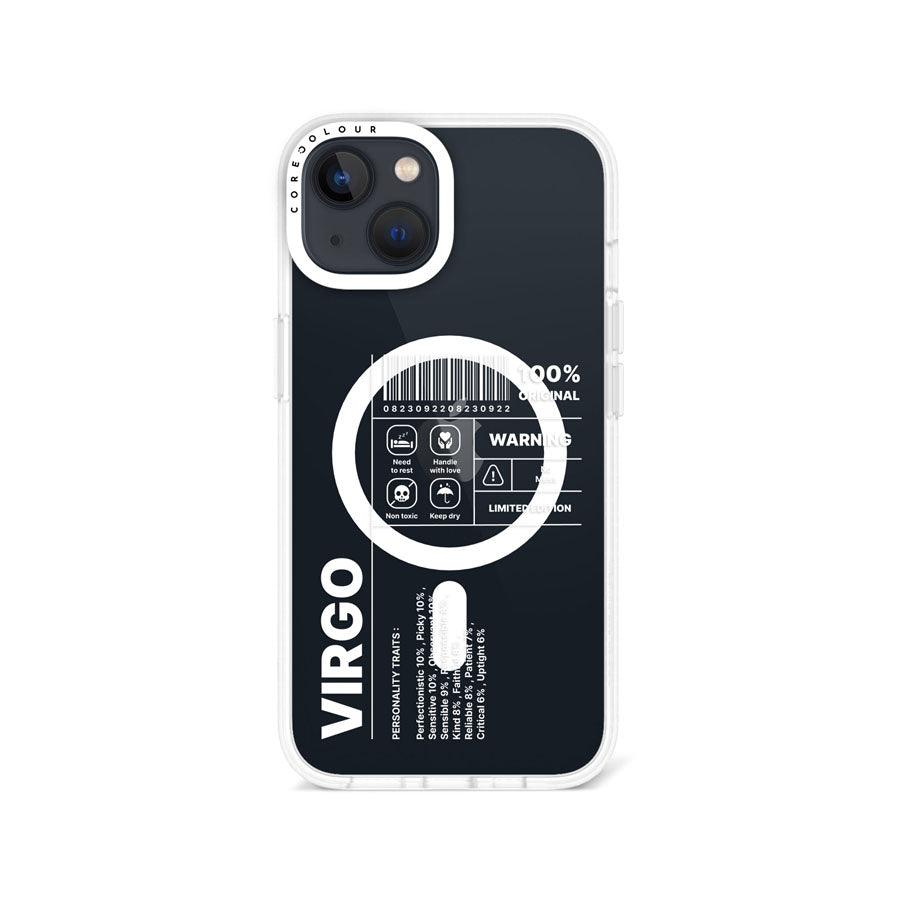 iPhone 14 Warning Virgo Phone Case MagSafe Compatible 