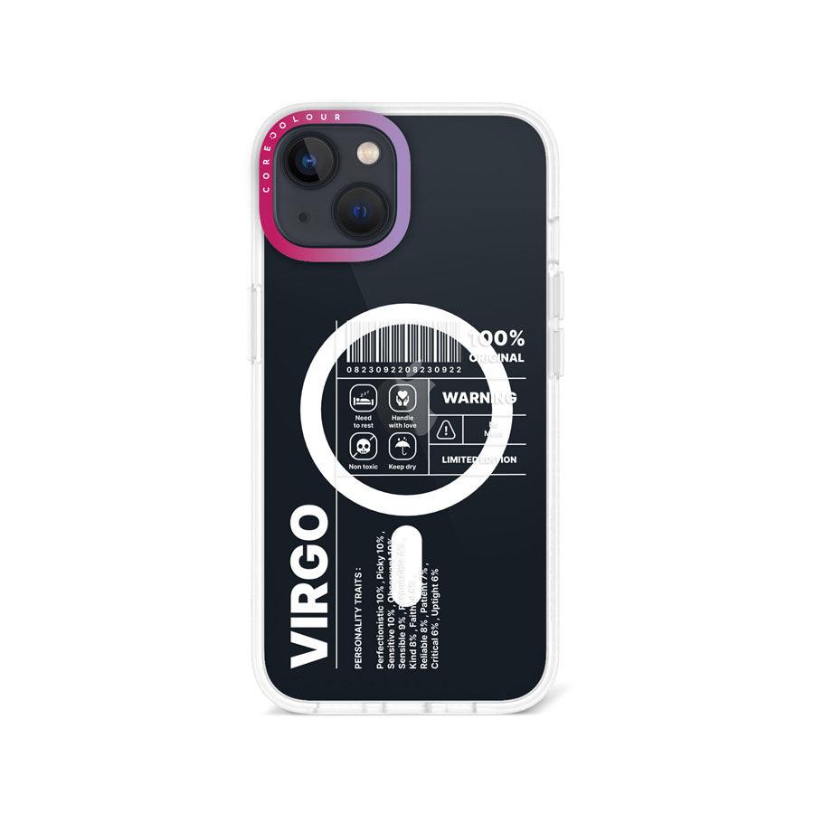 iPhone 14 Warning Virgo Phone Case MagSafe Compatible 