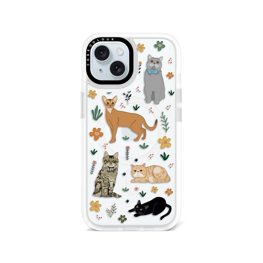 iPhone 15 A Purr-fect Day Phone Case Magsafe Compatible 