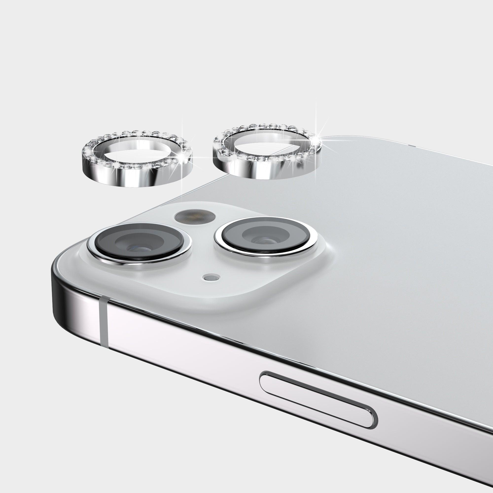 iPhone 15 Camera Lens Bling Silver - CORECOLOUR