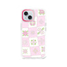 iPhone 15 Cherry Blossom Checker Phone Case MagSafe Compatible - CORECOLOUR AU