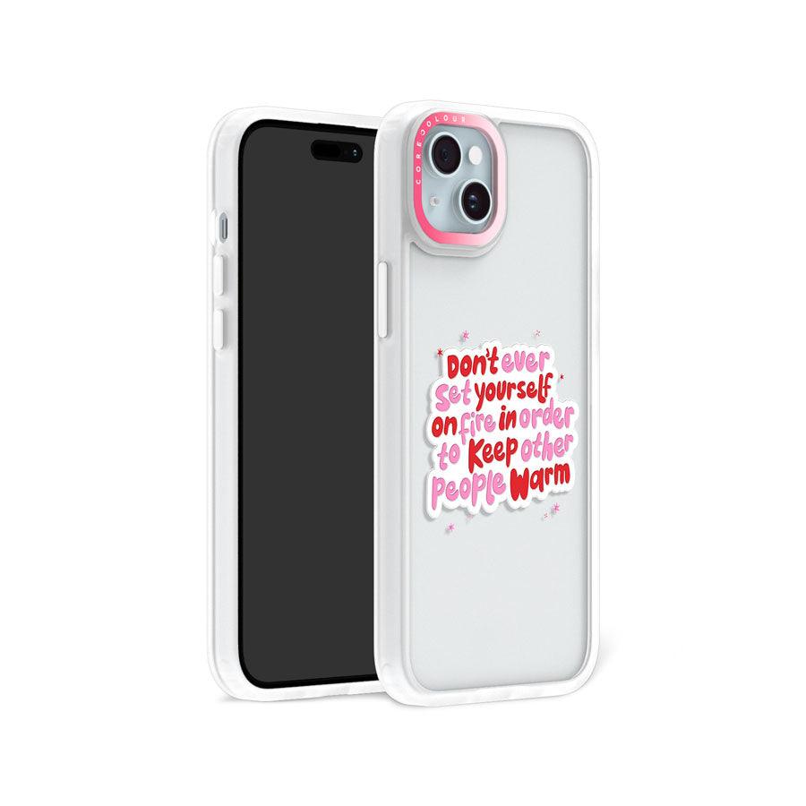 iPhone 15 Don't Ever Set Phone Case 