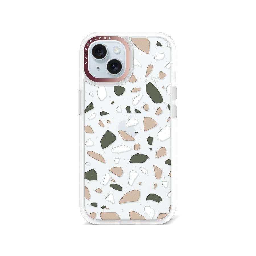 iPhone 15 Marble Confetti Phone Case - CORECOLOUR