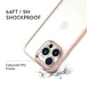 iPhone 15 Pink Lemonade Clear Phone Case - CORECOLOUR