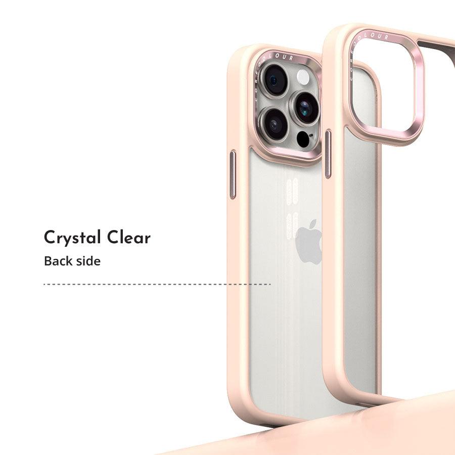 iPhone 15 Pink Lemonade Clear Phone Case - CORECOLOUR