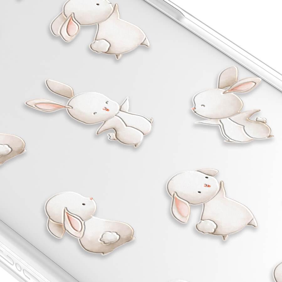 iPhone 15 Plus Dancing Rabbit Ring Kickstand Case MagSafe Compatible - CORECOLOUR AU