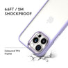 iPhone 15 Plus Lavender Hush Clear Phone Case - CORECOLOUR