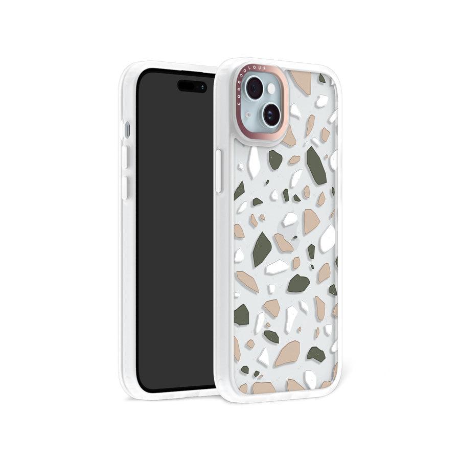 iPhone 15 Plus Marble Confetti Phone Case - CORECOLOUR