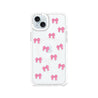 iPhone 15 Plus Pink Ribbon Bow Mini Phone Case MagSafe Compatible 