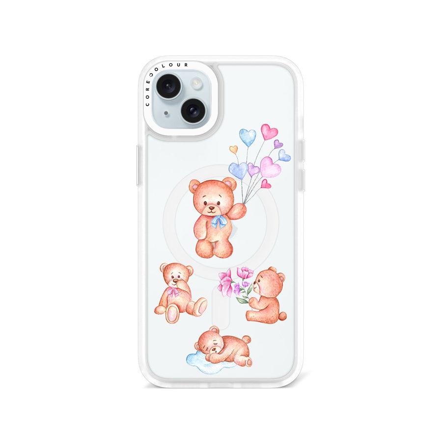 iPhone 15 Plus Teddy Bear Friends Phone Case MagSafe Compatible - CORECOLOUR AU