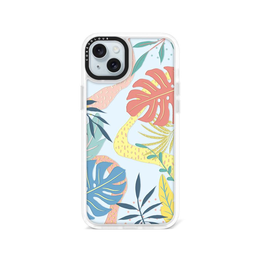 iPhone 15 Plus Tropical Summer III Phone Case Magsafe Compatible 