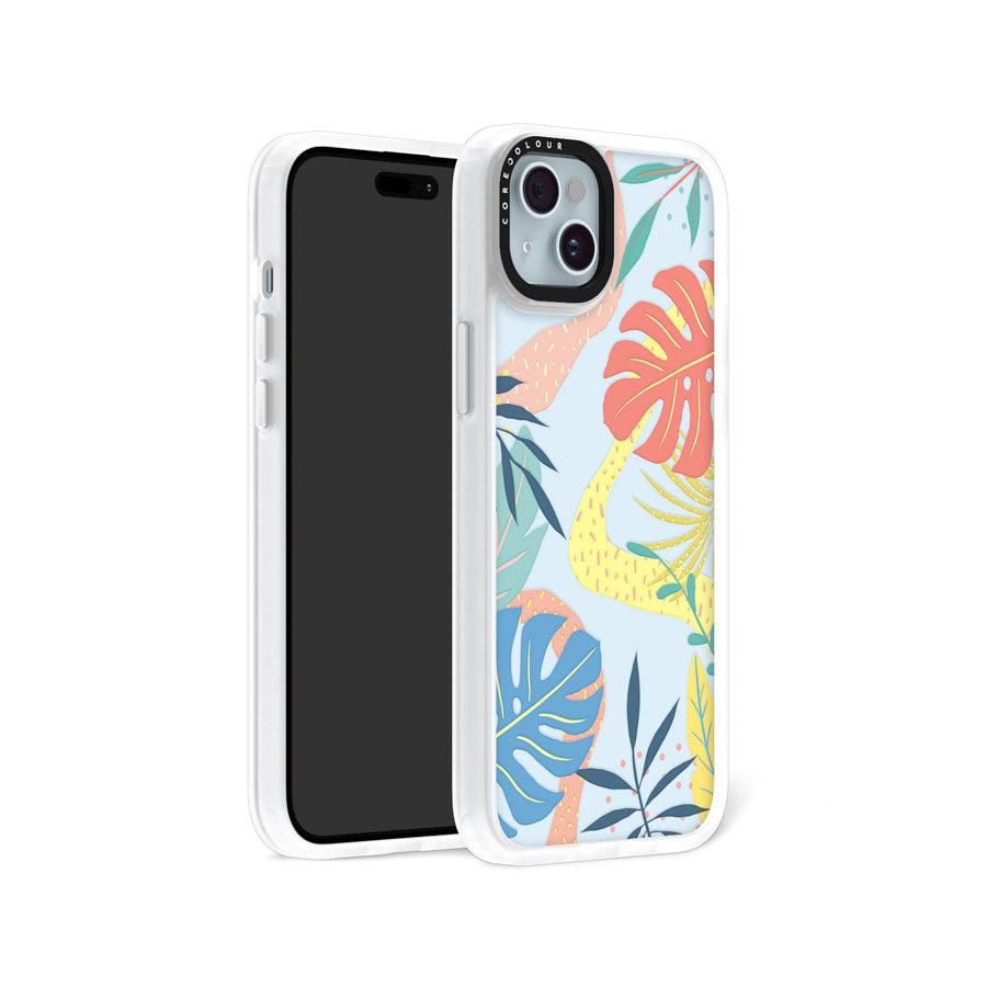 iPhone 15 Plus Tropical Summer III Phone Case Magsafe Compatible 