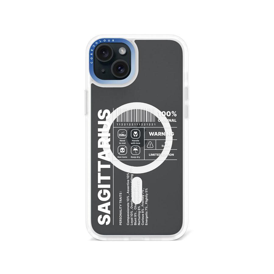 iPhone 15 Plus Warning Sagittarius Phone Case MagSafe Compatible 