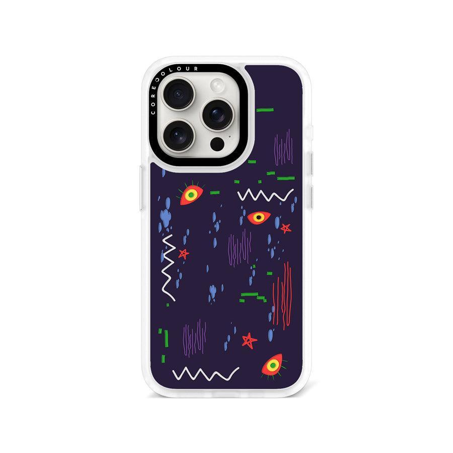 iPhone 15 Pro Falling Thoughts Phone Case MagSafe Compatible 