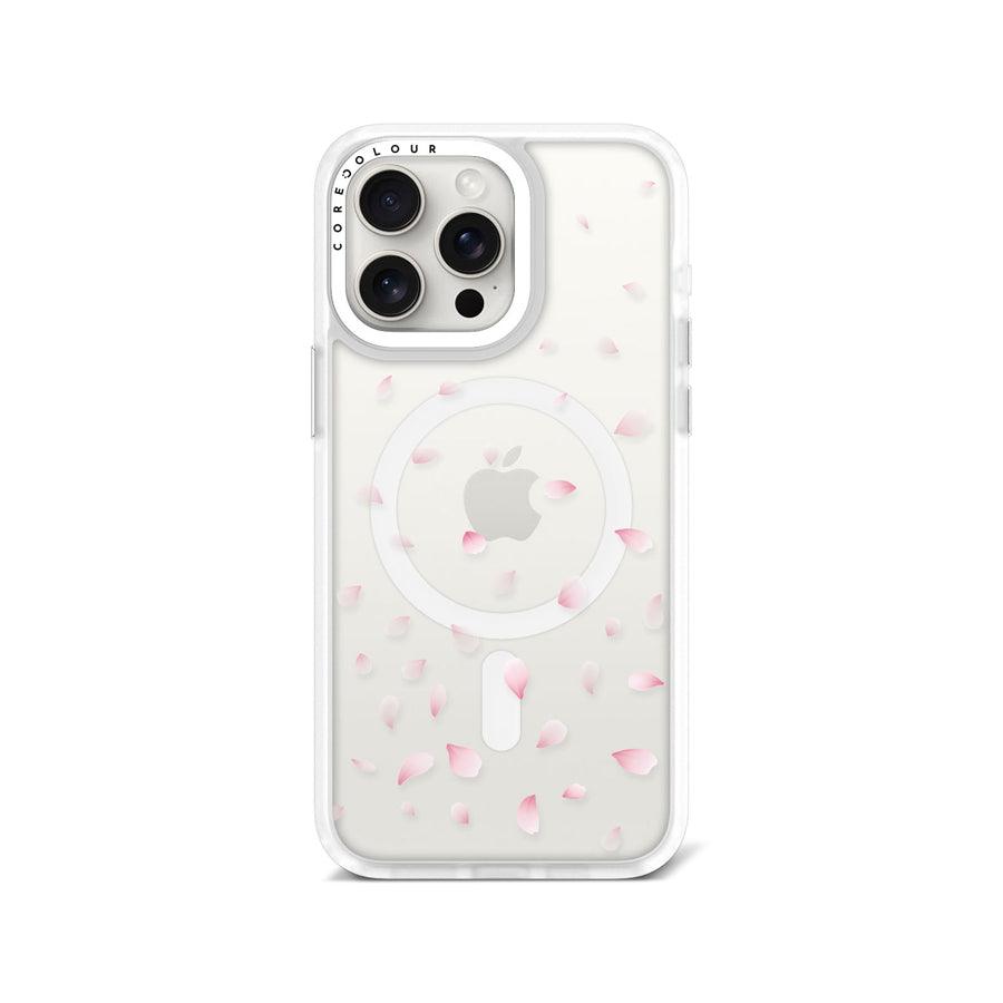 iPhone 15 Pro Max Cherry Blossom Petals Phone Case MagSafe Compatible - CORECOLOUR AU