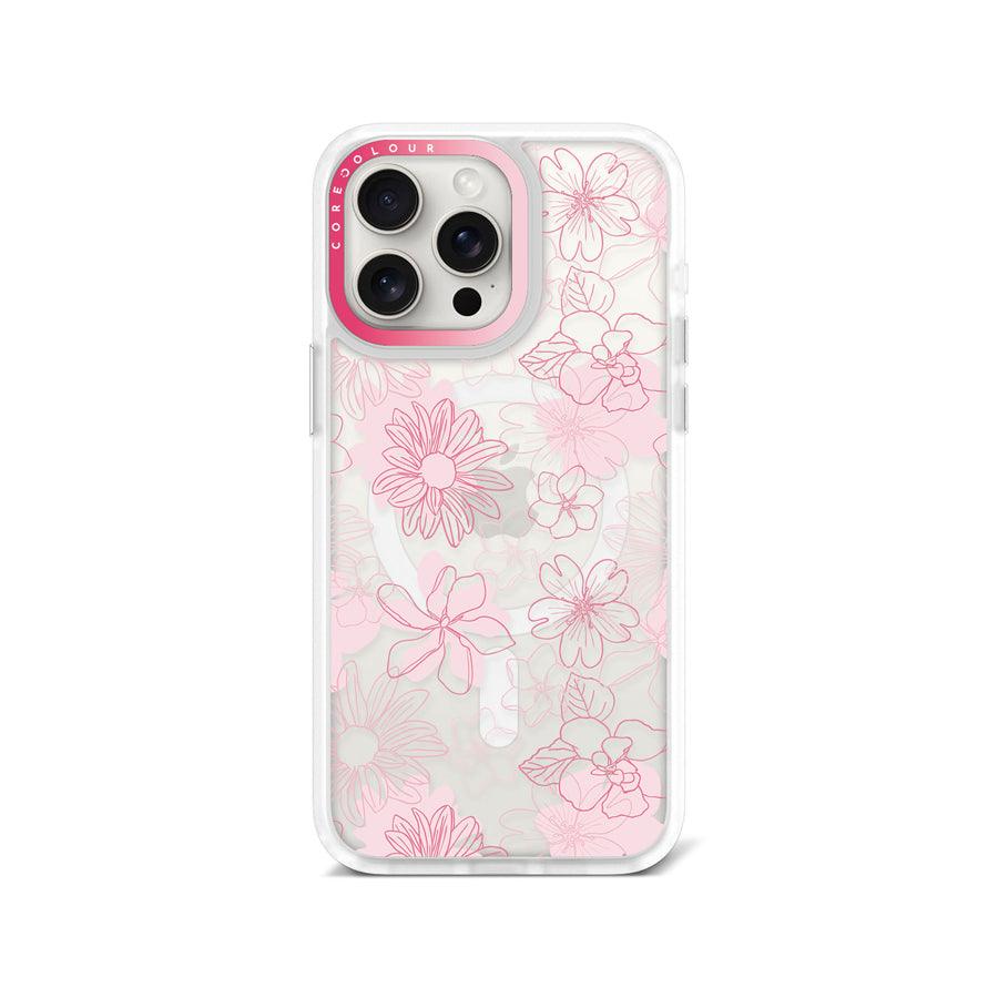 iPhone 15 Pro Max Cherry Blossom Pink Phone Case MagSafe Compatible - CORECOLOUR AU