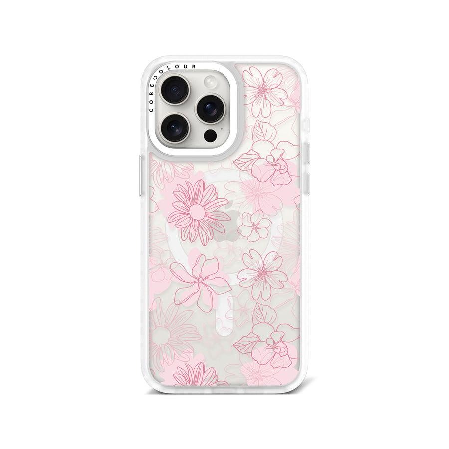 iPhone 15 Pro Max Cherry Blossom Pink Phone Case MagSafe Compatible - CORECOLOUR AU
