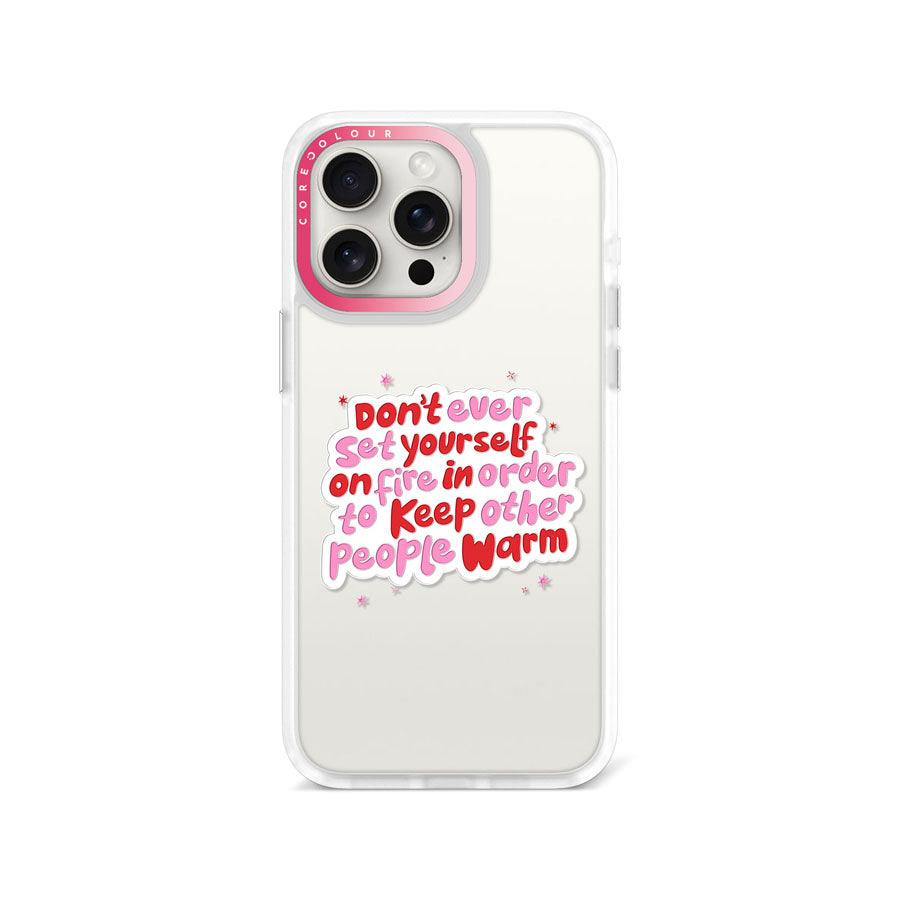iPhone 15 Pro Max Don't Ever Set Phone Case 
