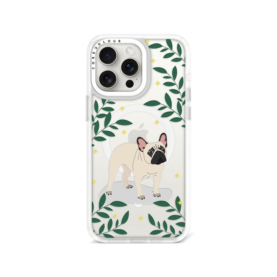 iPhone 15 Pro Max French Bulldog Phone Case MagSafe Compatible 