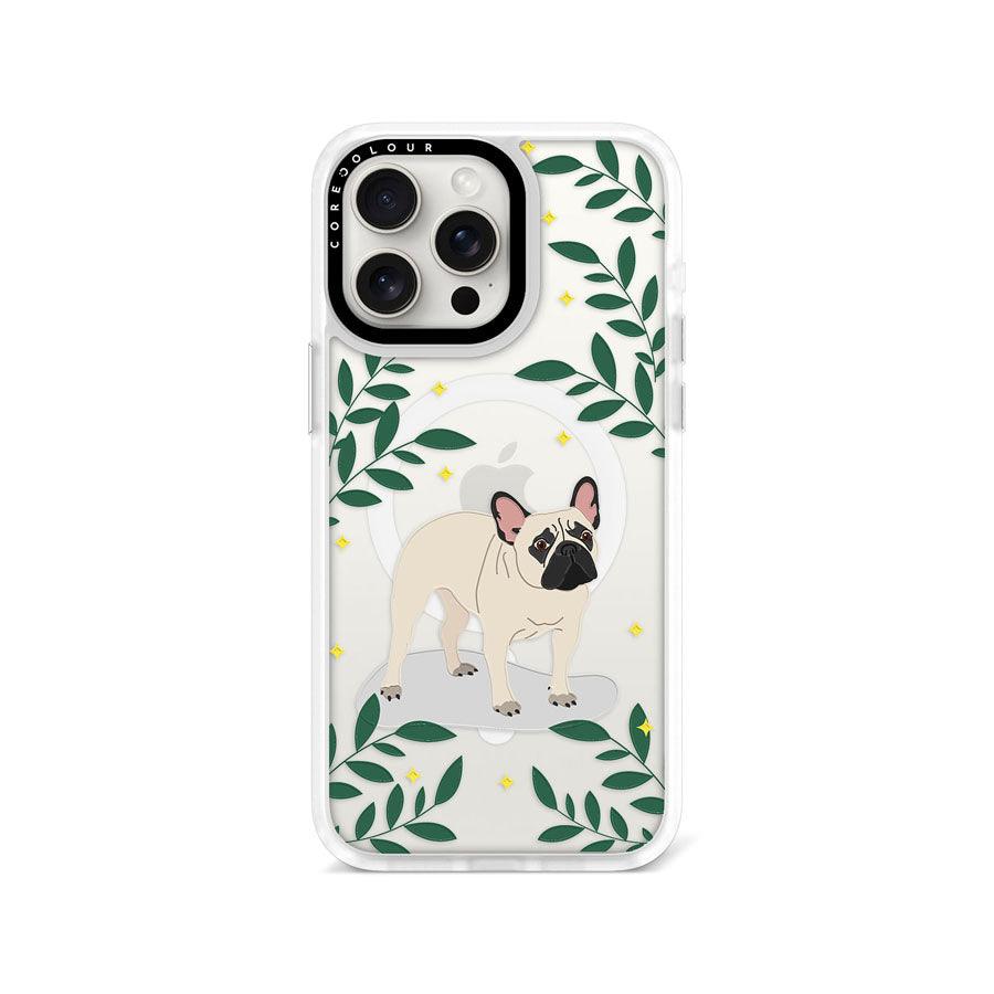 iPhone 15 Pro Max French Bulldog Phone Case MagSafe Compatible 