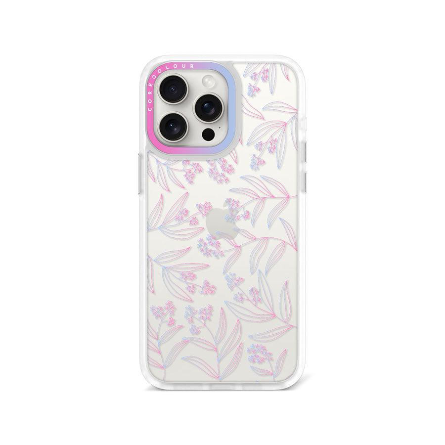 iPhone 15 Pro Max Mauve Leaf Phone Case 