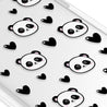 iPhone 15 Pro Max Panda Heart Ring Kickstand Case MagSafe Compatible 