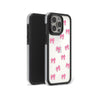 iPhone 15 Pro Max Pink Ribbon Bow Mini Ring Kickstand Case MagSafe Compatible 
